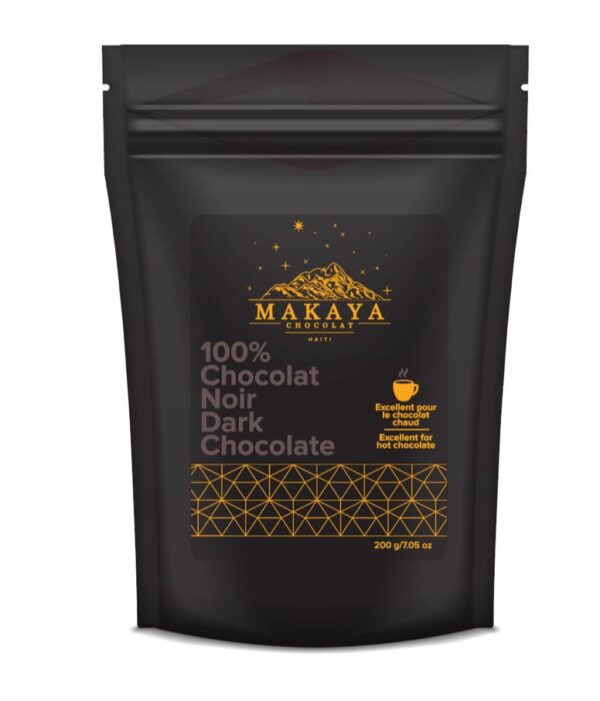 Makaya Chocolat - 100% Dark Chocolate 200g